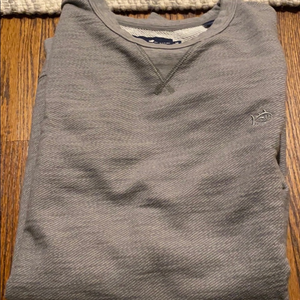 Southern Tide Gray Pullover